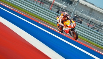 Marc Marquez dominated Friday practice in Austin