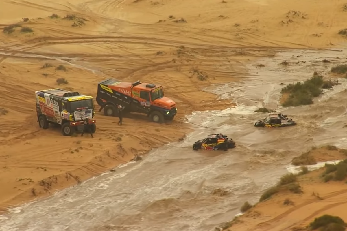 Heavy rain made Dakar Stage 3 a challenge
