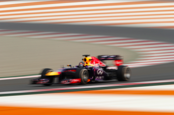 Sebastian Vettel scored pole for the Indian Grand Prix