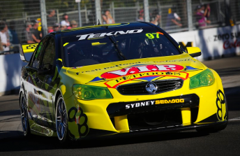 Shane van Gisbergen was allowed to keep his third place finish