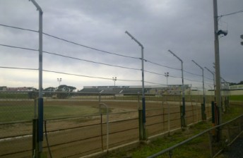 Speedway City has installed a new fence ahead of the 50th Australian Sprintcar Title