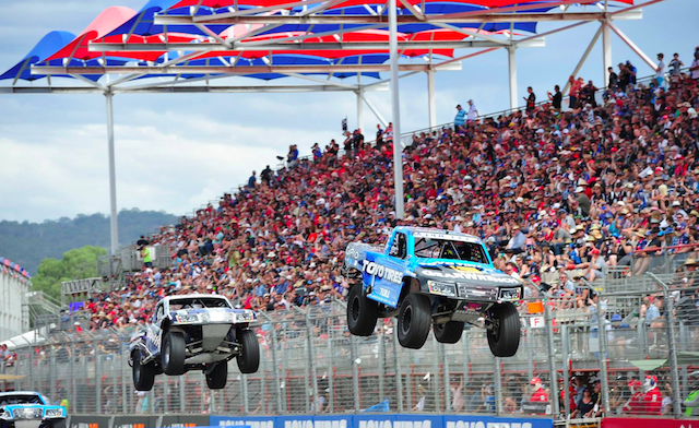 The US-based Stadium Super Trucks have added a traditional stadium event at Spotless Stadium at Sydney Olympic Park a week after the Castrol Gold Coast 600 in October 