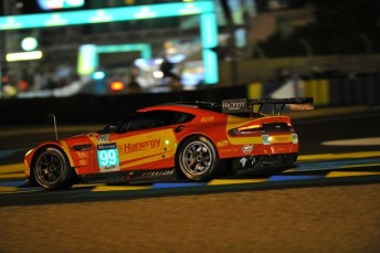 Richie Stanaway was fastest in the GTE Pro class in the Aston Martin Racing Vantage