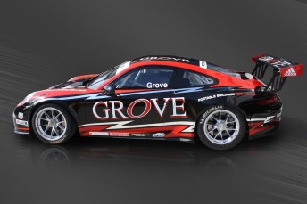 Stephen Grove uncovers 2014 Carrera Cup paint scheme