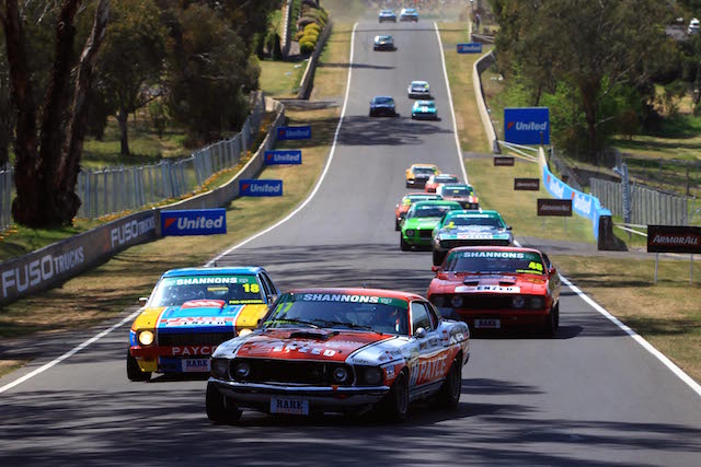 Steven Johnson takes victory in Race 1 of the TCM round at Bathurst 