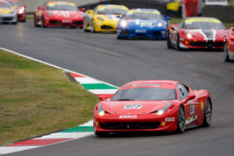 Steve Wyatt secured the inaugural Ferrari Challenge Asia Pacific Coppa Shell Championship in Italy