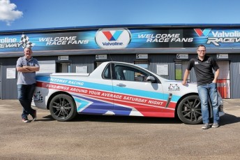 Steve Green (left) with Steve May will oversee Sydney Speedway