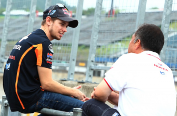 Casey Stoner has remained a part of Honda