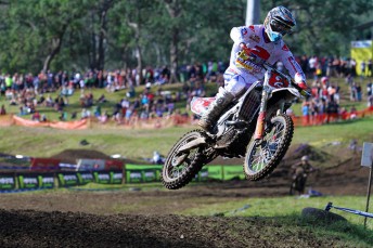 Luke Styke maintained his red plate in MX2 (Pic MotoOnline.com.au)