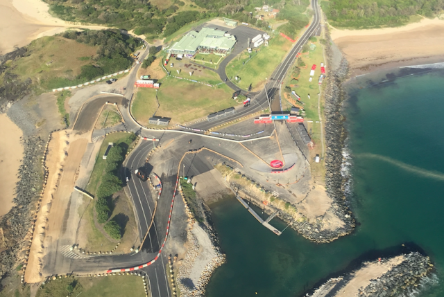 An aerial shot of the Destination NSW Super Special