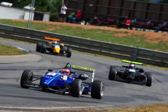 Mich Evans won the 2009 SuperPrix - his first F3 race