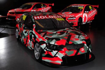 Triple Eight has revealed the look of its first Car of the Future chassis