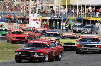 The Touring Car Masters class last raced at Barbagallo Raceway in 2008