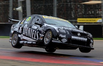 Todd Kelly pushing hard at Adelaide, 2011