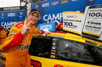 Three-straight race wins for Logano