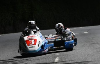 Ben and Tom Birchall took the win in the Sidecars 