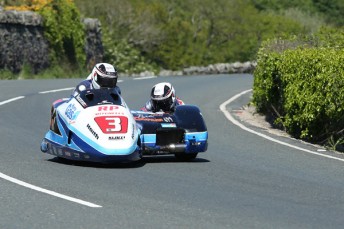 Ben and Tom Birchall swept the Sidecar races