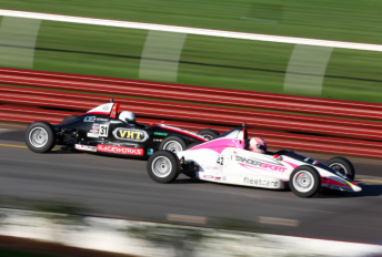 Leanne Tander on her way to victory