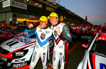 Tander and Courtney celebrate HRT