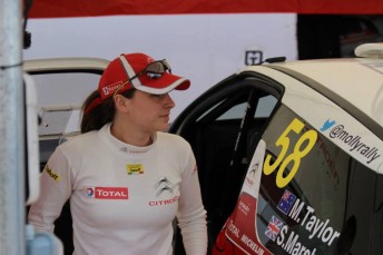 Molly Taylor sits fifth in class