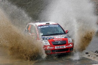Thumb Molly Taylor has finished third in class at the Bulldog Rally in Wales