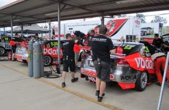 TeamVodafone at Queensland Raceway