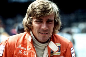 James Hunt. Pic: The Times 