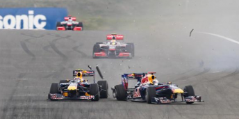 The controversial crash with Vettel in Turkey in 2010