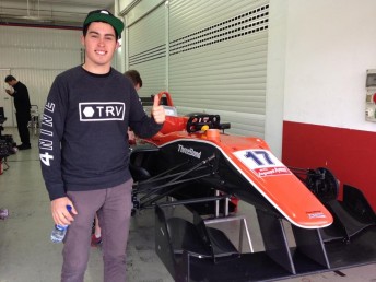Thomas Randle enjoyed his run out with T-Sport at Valencia 