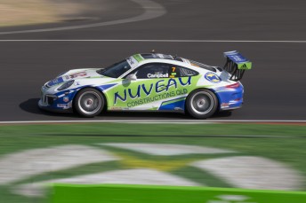 Campbell went under the Carrera Cup practice lap record