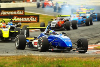Tim Macrow swept both Saturday races at Symmons Plains. PIC: Dirk Klynsmith