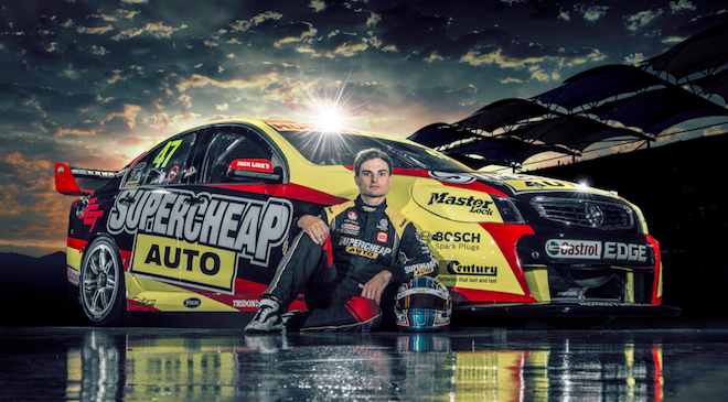 Tim Slade and the 2014 Supercheap Auto Racing Holden