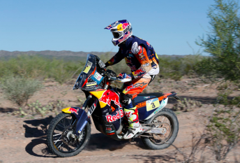 Toby Price has extended his lead in sweltering heat after Stage 11
