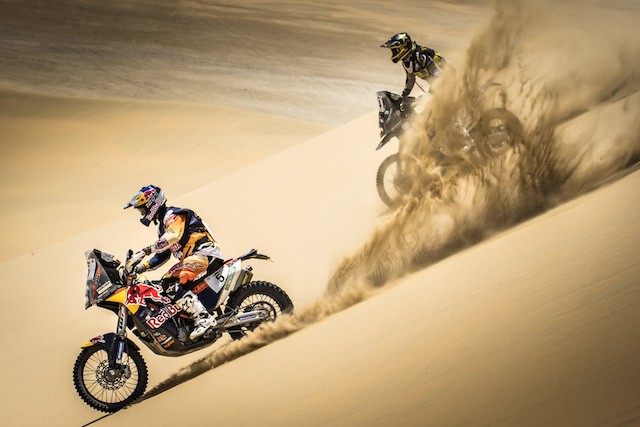 Toby Price during the second stage of the Sealine Cross Country Championship in Qatar