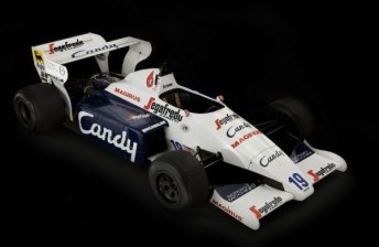 The Ayrton Senna Toleman that will be sold in May this year