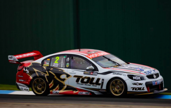Toll branding will disappear from the HRT Commodores next year