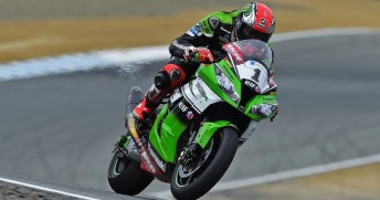 Tom Sykes set a record breaking pace to grab pole at Laguna Seca