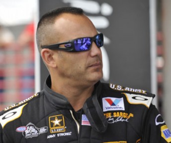 The Sarge - Tony Schumacher took the Top Fuel lead
