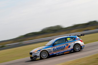 Sam Tordoff has a five point lead in the British Touring Car Championship 