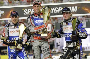 Darcy Ward (right) isn't being caught up in speculation about his chances of a 2012 SGP berth