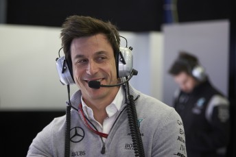 Mercedes boss Toto Wolff