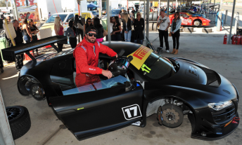 Travers Beynon contested the Australian GT Trophy Series round at Queensland Raceway 