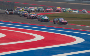 The V8 Supercars at the Circuit of the Americas last year