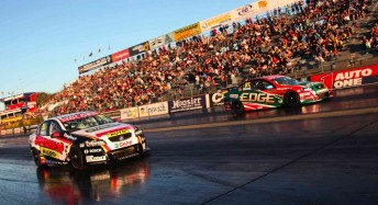 Russell Ingall and Greg Murphy at the Castrol EDGE Winternationals