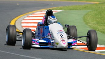 Geoff Uhrhane will start the first race of the 2010 Australian Formula Ford Championship from pole position