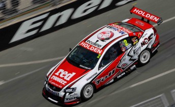 Garth Tander in the Toll Holden Racing Team Commodore VE