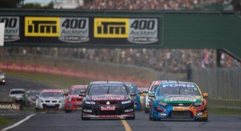 The V8 Supercars field last weekend at Pukekohe