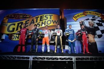 The V8 Supercar drivers that feature in the 2010 Television Commercial