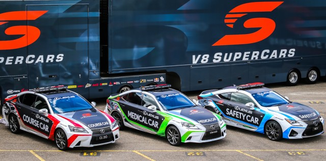 Lexus will showcase three models for its Safety Car program, but only one has been earmarked as a potential race car