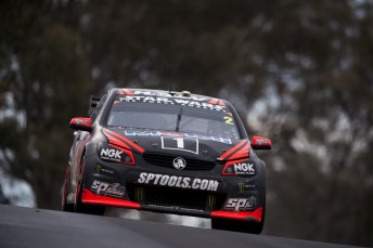 Tander cut through to third in the closing stages